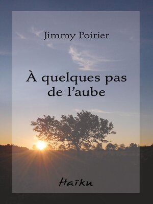 cover image of À quelques pas de l'aube
